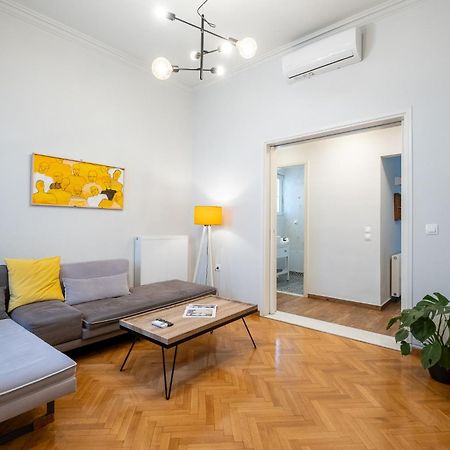Central5 Boutique Apartments With Common Garden Next To Metro Athena Bagian luar foto