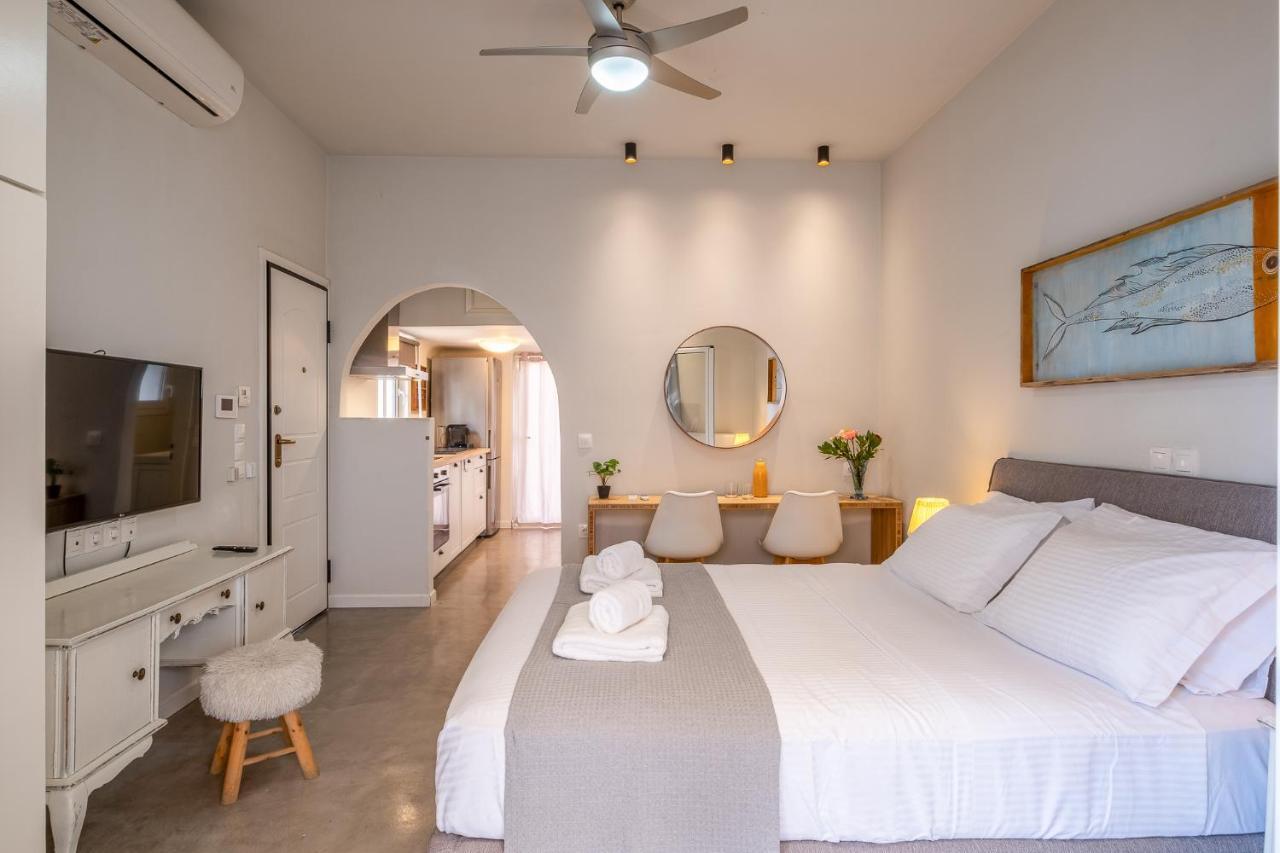 Central5 Boutique Apartments With Common Garden Next To Metro Athena Bagian luar foto