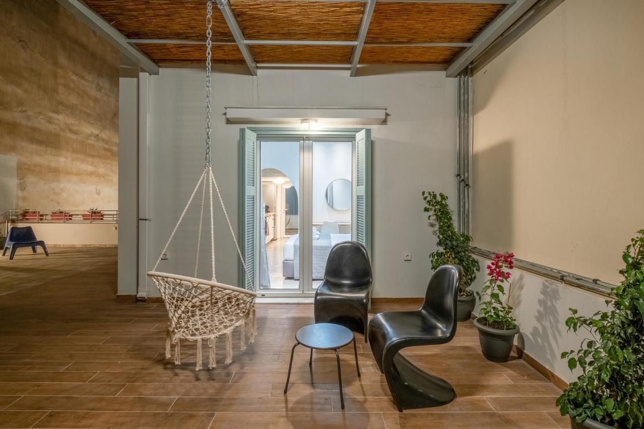 Central5 Boutique Apartments With Common Garden Next To Metro Athena Bagian luar foto
