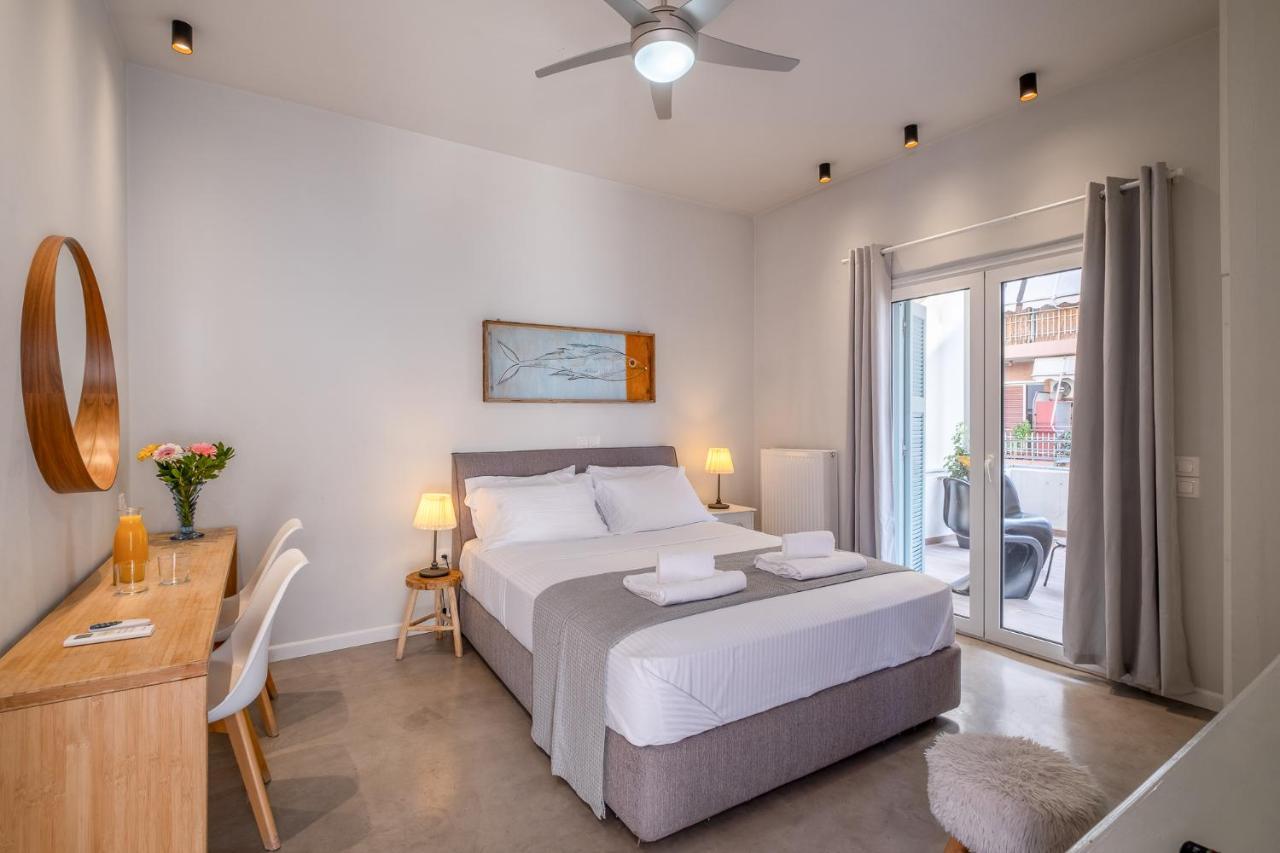 Central5 Boutique Apartments With Common Garden Next To Metro Athena Bagian luar foto